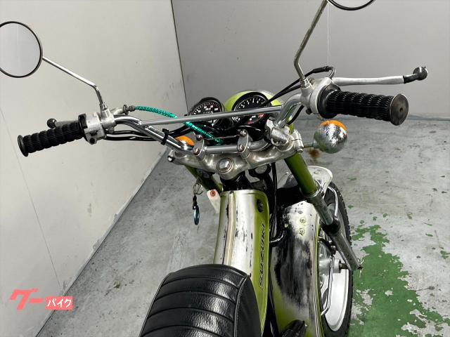 スズキ バンバン125 RV125 1972年モデル リアキャリア付き