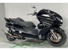 ヤマハ　マジェスティＣ　ＳＧ０３Ｊ　２００５年モデル　カスタム車　Ｆマスク　ハンドル　シート　Ｒウイング　ロッソマフラー　オーディオ