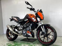 ＫＴＭ　１２５デューク　ＪＧＡ４Ｊ　２０１２年モデル　ＫＴＭパワーパーツＳｅｂｒｉｎｇマフラー　８００３Ｌ４