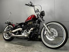 ヤマハ　ドラッグスター４００　ＶＨ０１Ｊ　２００２年モデル　フルカスタム車　２１インチＦホイール　ハンドル　タンク　シート　マフラー