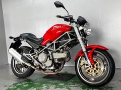 ＤＵＣＡＴＩ　モンスター４００Ｓ　ＺＤＭＭ３００Ａ　２００３年モデル　社外ハンドル　カーボンサイドカバー　リアフェンダー　ステップカバー