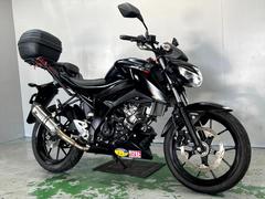 スズキ　ＧＳＸ−Ｓ１２５　ＤＬ３２Ｂ　２０１９年モデル　ＡＢＳ　ヨシムラマフラー　ハンドル　リアボックス　リアキャリア