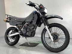 カワサキ　ＫＬ２５０Ｒ　ＫＬ２５０Ｄ　１９９０年モデル　社外マフラー　ナックルガード　リアキャリア付き