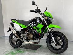 カワサキ　ＫＳＲ１１０　前後新品タイヤ　社外マフラー　リアキャリア　社外キャブレター　クラッチキット付き