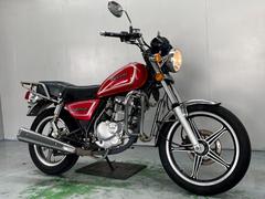 スズキ　ＧＮ１２５−２Ｆ　キックスターター付き　エンジンガード　リアキャリア