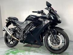 カワサキ　Ｎｉｎｊａ　２５０Ｒ　ＥＸ２５０Ｋ　２０１２年モデル　インジェクション　社外マフラー　通勤通学にも　人気のブラック