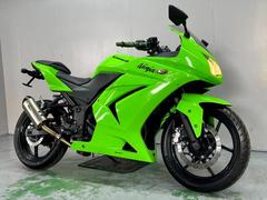 カワサキ　Ｎｉｎｊａ　２５０Ｒ　ＥＸ２５０Ｋ　２００８年モデル　社外マフラー　ＥＴＣ車載器　カワサキグリーン　インジェクション　通勤通学にも