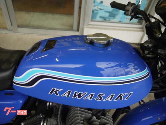 カワサキ 750SS H2 社外マフラー チャンバー ダブル