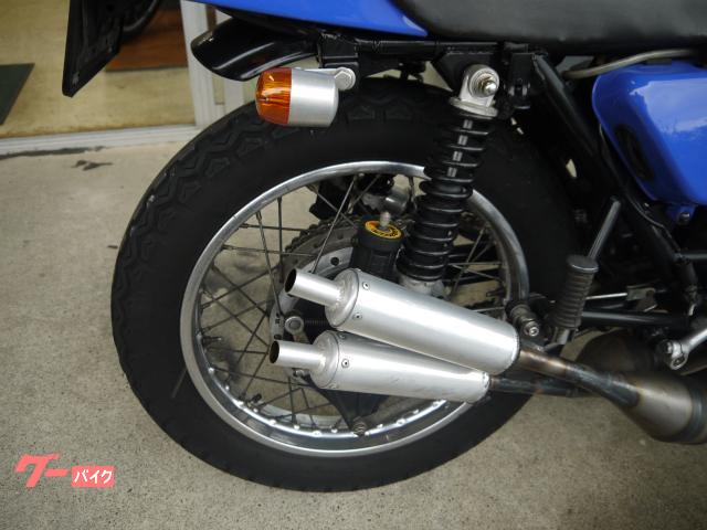 カワサキ 750SS H2 社外マフラー チャンバー ダブル