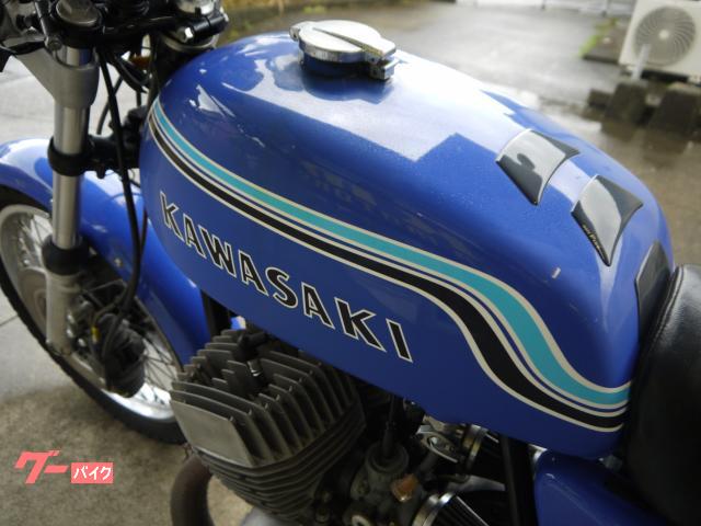 カワサキ 750SS H2 社外マフラー チャンバー ダブル