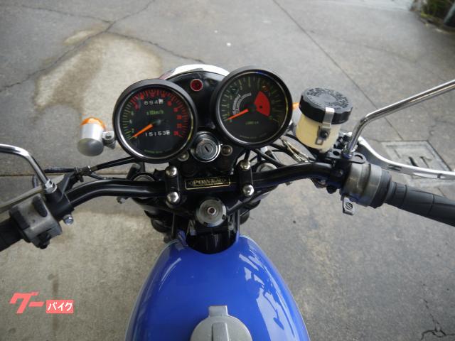 カワサキ 750SS H2 社外マフラー チャンバー ダブル