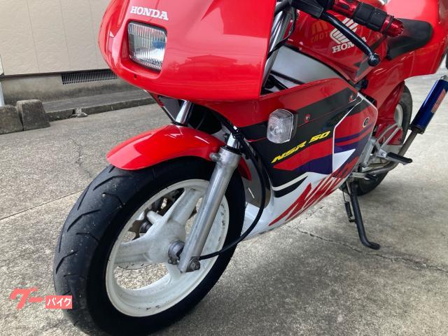 ホンダ ＮＳＲ５０前期 後期外装 ＳＰＩチャンバー２本出し アルミトップブリッジ付｜岡田モータース｜新車・中古バイクなら【グーバイク】