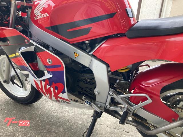 ホンダ ＮＳＲ５０前期 後期外装 ＳＰＩチャンバー２本出し アルミトップブリッジ付｜岡田モータース｜新車・中古バイクなら【グーバイク】