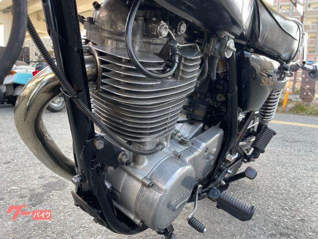 ヤマハ SR500 2J2初期型 リヤキャリア フロント19インチ