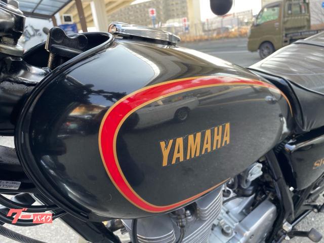 ヤマハ SR500 2J2初期型 リヤキャリア フロント19インチ