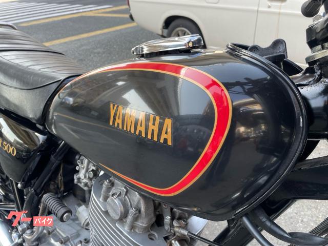ヤマハ SR500 2J2初期型 リヤキャリア フロント19インチ
