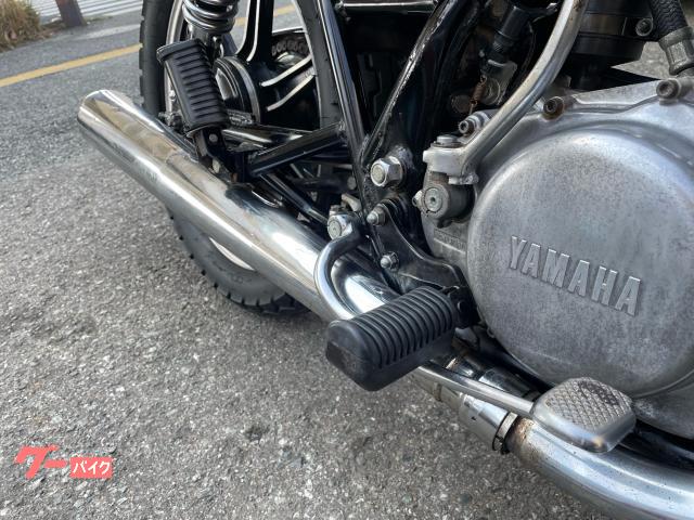 ヤマハ SR500 2J2初期型 リヤキャリア フロント19インチ