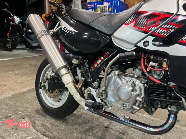 売】値下げしました。カワサキ KSR110 マフラーフェンダーレスカスタム