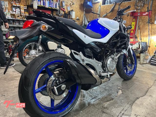 スズキ グラディウス400・ETC・エンジンスライダー・LED