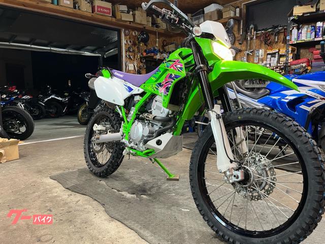 カワサキ KLX250final editio・前後タイヤ新品