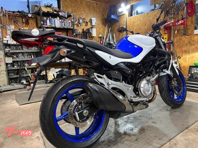 スズキ グラディウス400・純正オプションハイシート・ETC