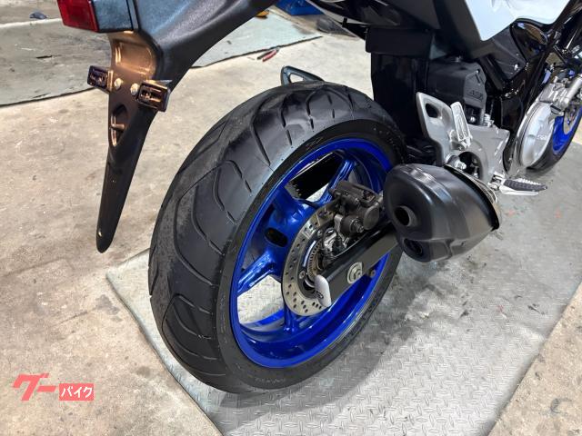 スズキ グラディウス400・純正オプションハイシート・ETC