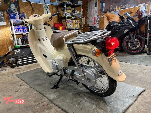 ホンダ スーパーカブ110・前後タイヤ新品・フロントキャリア｜（株