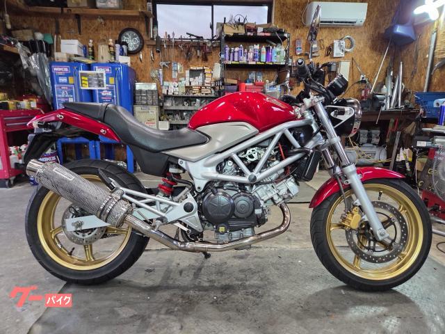 ＶＴＲ２５０ＦＩ・ＬＥＤヘッドライト・ウイルズウィン製マフラー