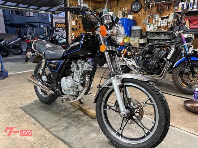 スズキ GN125H・前後タイヤ新品｜（株）TREASURE