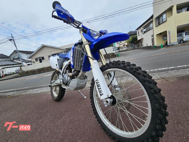 ヤマハ WR250F 社外マフラー ZETAハンドプロテクター付き