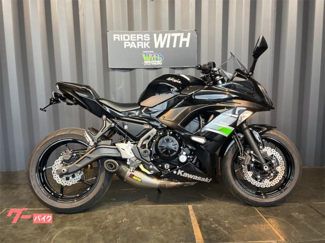 Ｎｉｎｊａ　６５０　ＥＴＣ　フェンダーレスキット　エンジンスライダー　２０１９年モデル