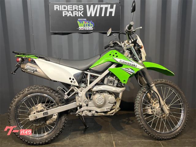 ＫＬＸ１２５　デルタ　バレル４　前後タイヤ新品　フェンダーレス　リヤキャリア　２０１１年モデル