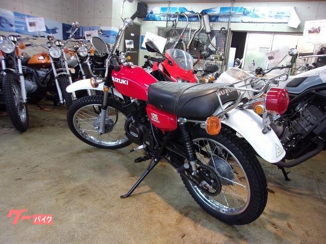 スズキ TS125 ハスラ－ リアキャリア付き｜(株)福岡二輪自動車