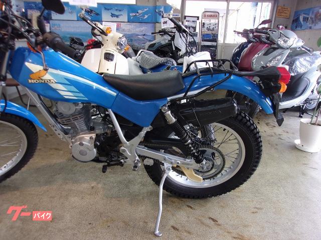 ホンダ TL125 後キャリア付き フォークインナ-チュ-ブ交換済 ホンダ TL125 後キャリア付き フォークインナ-チュ-ブ交換済
