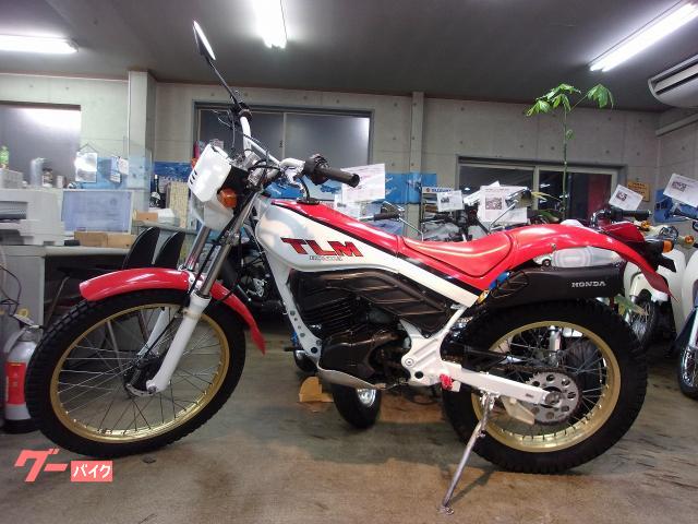 HONDA TLM200R 白/赤 格安提供車 半額配送キャンペーン クランキング確認済み 期間限定価格 現状渡し諸経費￥0- 横浜 P-Yard HONDA TLM200R 白/赤 格安提供車 半額配送キャンペーン クランキング