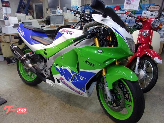 カワサキ ZXR250 スリップオンマフラ－ スクリ－ン Fブレ