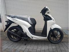 ホンダ　Ｄｉｏ１１０・ベーシック　２０２５モデル　パールスノーフレークホワイト　シャッター付キーシリンダー　アイドリングストップ