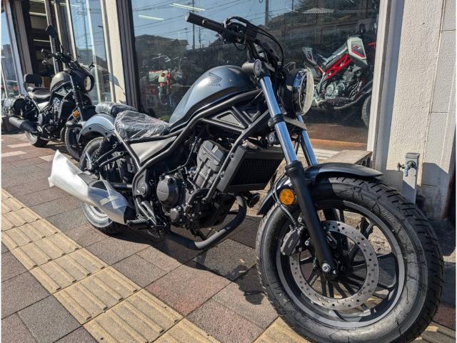 ホンダ レブル250 2025モデル マットディムグレー LEDライト