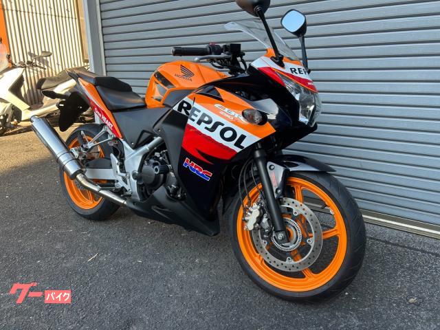 ホンダ CBR250R モリワキマフラー レプソルカラー｜バイク