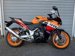 ホンダ　ＣＢＲ２５０Ｒ　モリワキマフラー　レプソルカラー