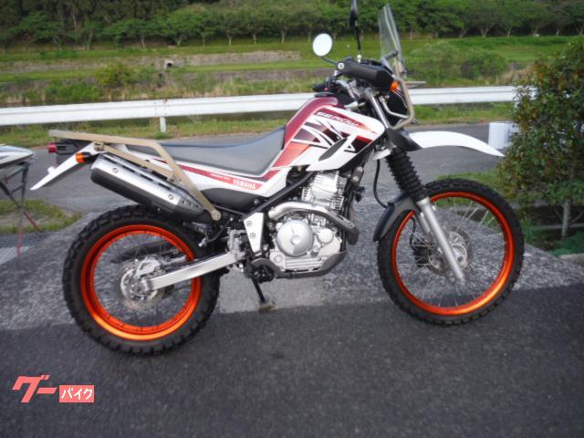 セロー２５０　２０１７モデル　ツリーグセローオプションパーツ装着。