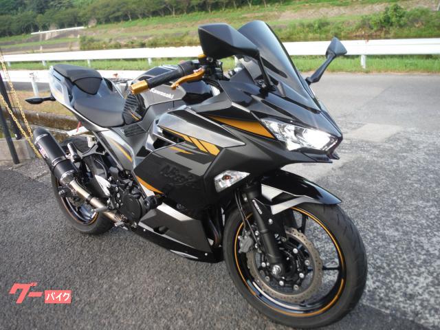 カワサキ Ninja 400 2019モデル マフラー レバー