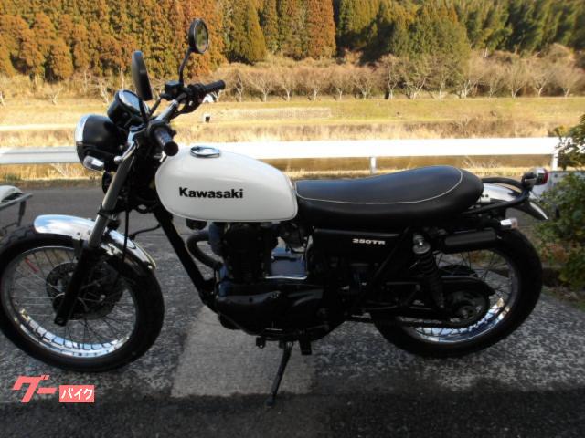 kawasaki カワサキ ポーラホワイト 2008年モデル 250TR バイク 車体 中古 大阪富田林～ 始動動画あり!! 250cc Kawasaki ESTRELLA&250TR大全・4 250TR 2002-2013 | WEB Mr.BIKE