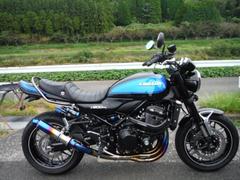 カワサキ　Ｚ９００ＲＳ　２０２４モデル　モリワキＮＩＴＲＯリヤサスペンション　マーベリックＫファクマフラー　フェンダーレス　タンクキャップ