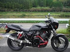 ホンダ　ＣＢ１０００Ｓｕｐｅｒ　Ｆｏｕｒ　Ｔ２　１９９４モデル　マフラー　ステップ　エンジンガード　フォークスタビ　グリップヒーター