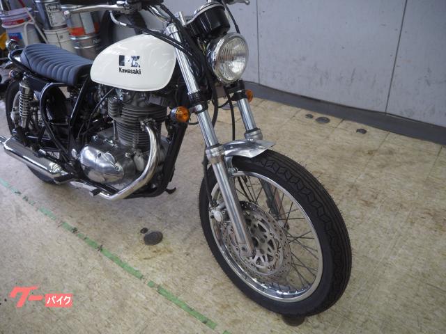 カワサキ エストレヤRS 英国車風カスタム タイヤ新品 6か月保証