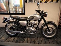 カワサキ　Ｗ６５０　サイドバックサポート　ＥＴＣ車載器付き