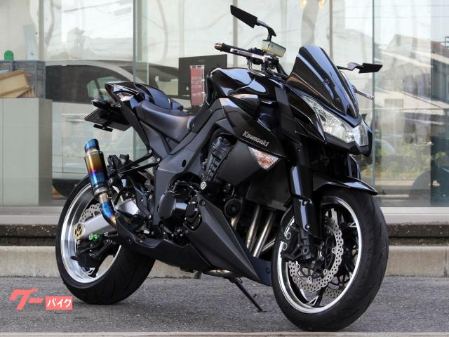２月１５日まで限定価格！カワサキ・Z1000・2007年登録・北米仕様・ＥＴＣ・エンジンスライダー付・フェンダーレス カワサキ Z1000 チタンマフラー ノーマル付属 カーボンリア