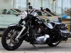 ＨＡＲＬＥＹ−ＤＡＶＩＤＳＯＮ　ＦＬＳＴＦＢ　ファットボーイロー　ＢＵＢマフラー　ノーマル有　２１インチホイール　ノーマル有　クリアキンエアクリーナー　ＥＴＣ