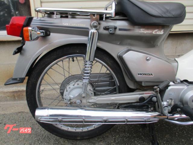 ホンダ　スーパーカブ50カスタム　セル付き　2002年モデル ホンダ スーパーカブ50カスタム セル付き4速 Fタイヤ新品｜バイク